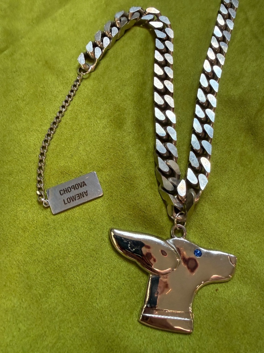 Chopova Lowena Dog Chain Necklace